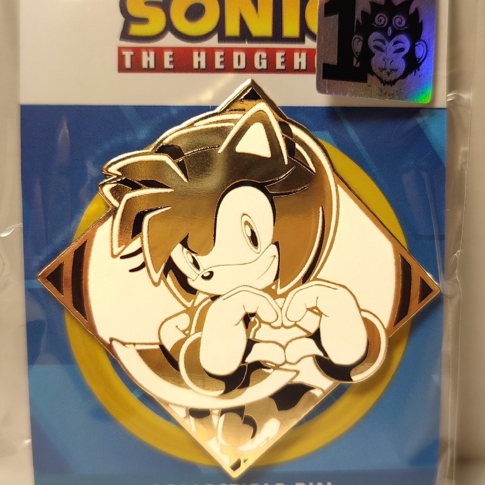 Sonic The Hedgehog Amy Rose Limited Edition Collectible Pin Official Sega Brooch